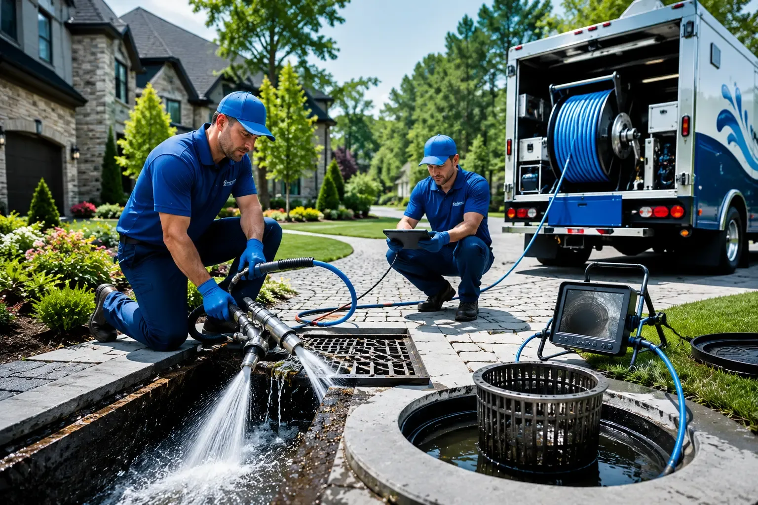 Local outdoor drain cleaning professionals in Fayetteville, OH