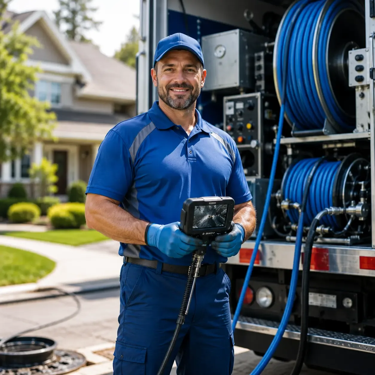 Local outdoor drain cleaning specialists in Fayetteville, OH